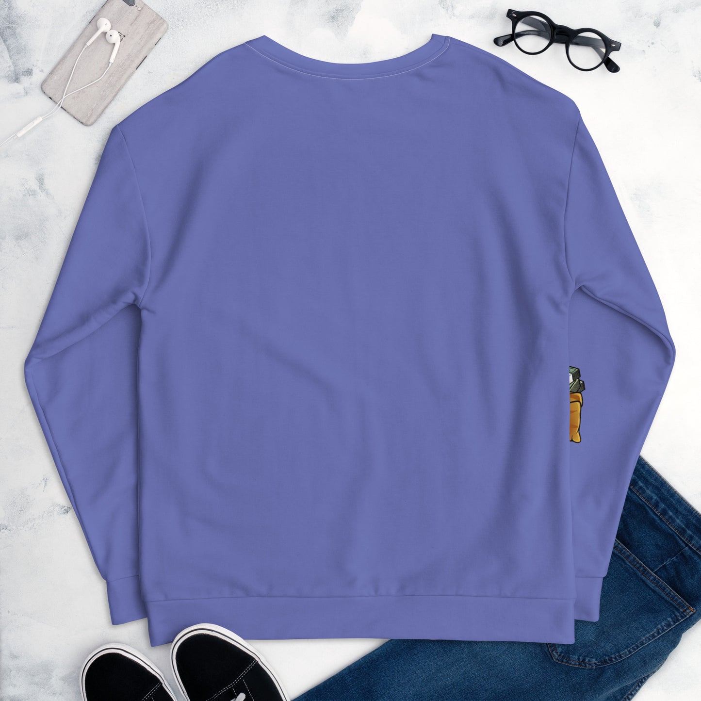 Same Goals Different Struggles Women’s Medium Slate Blue Sweatshirt