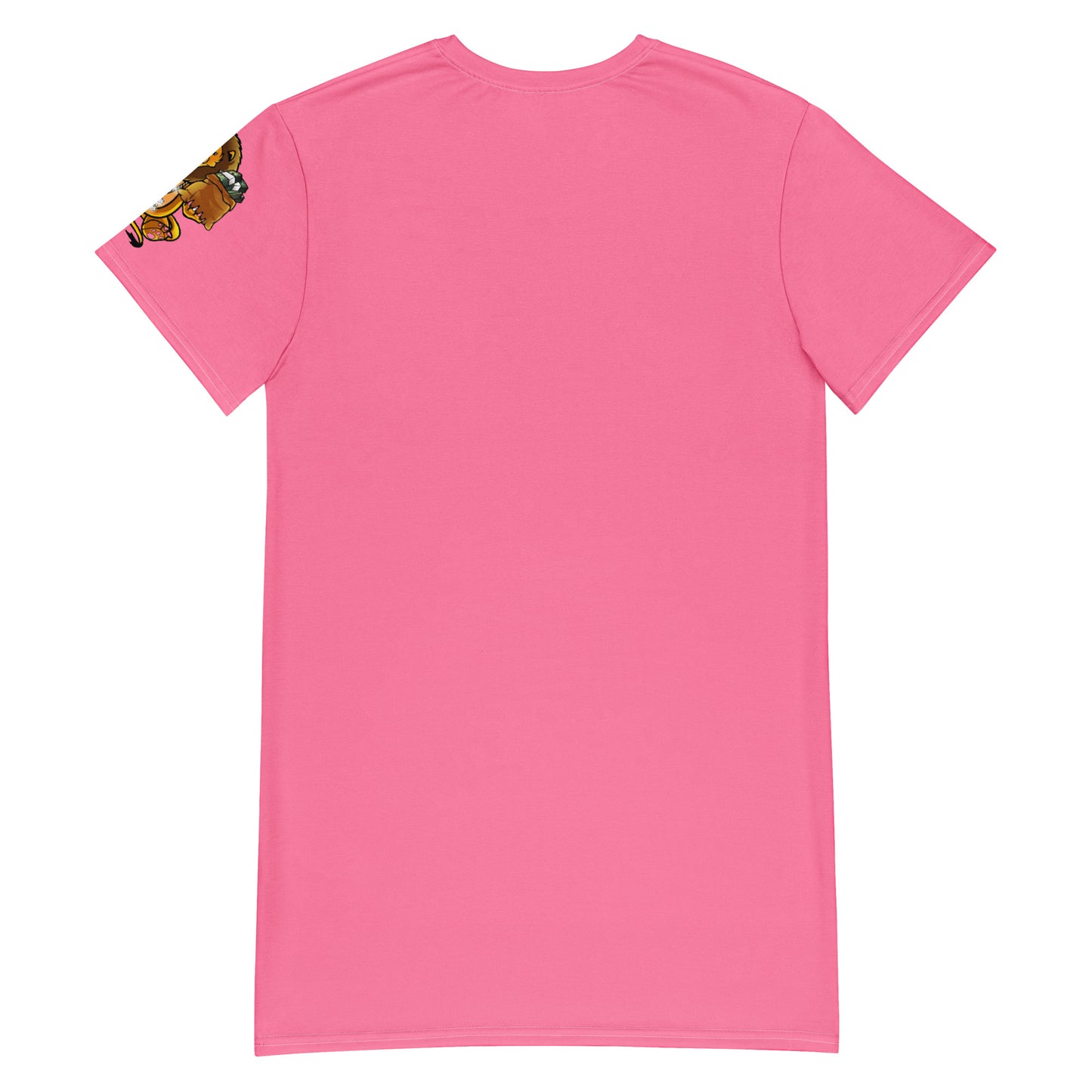 Same Goals Different Struggles Women’s Tickle Me Pink T-shirt dress