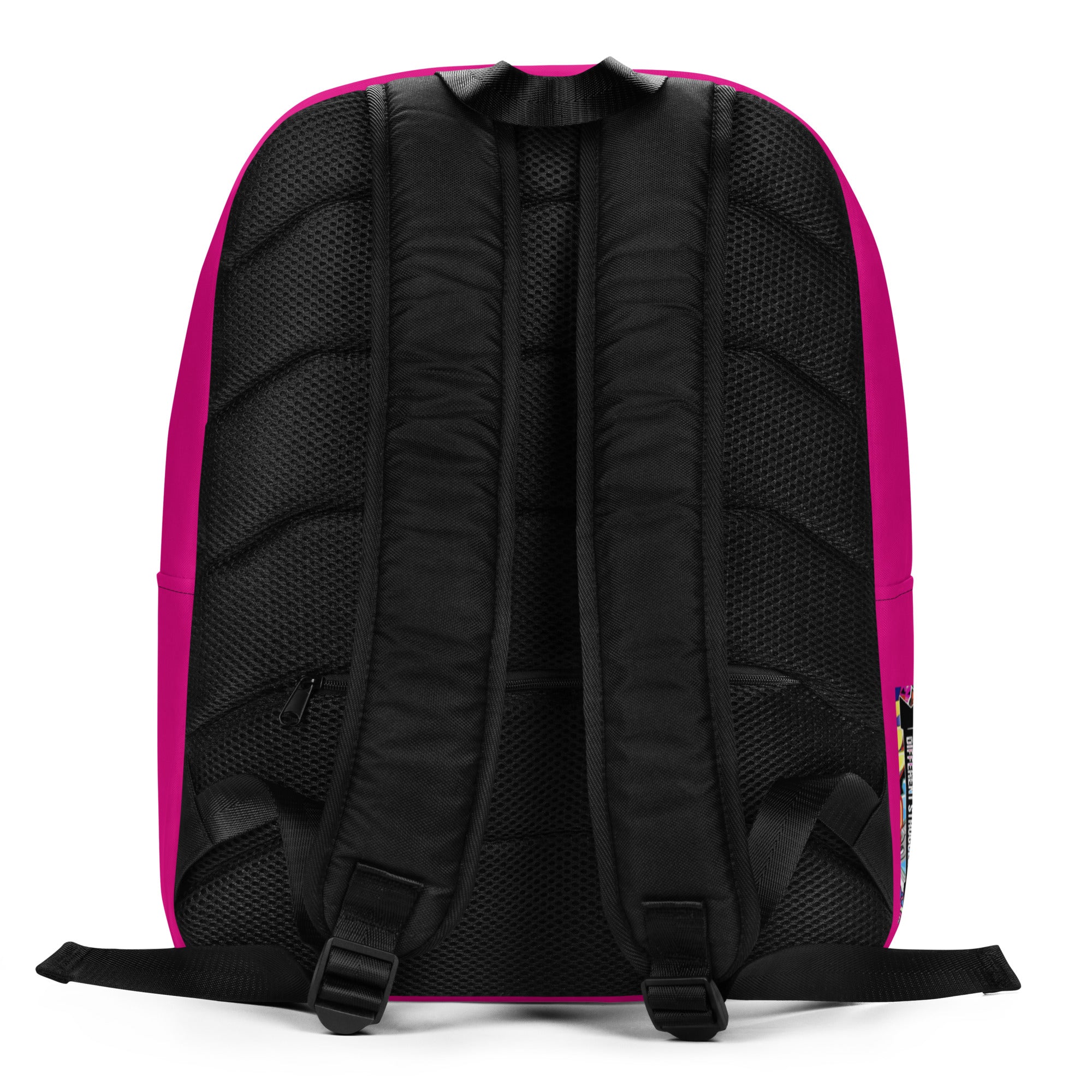Same Goals Different Struggles Medium Violet Red Backpack