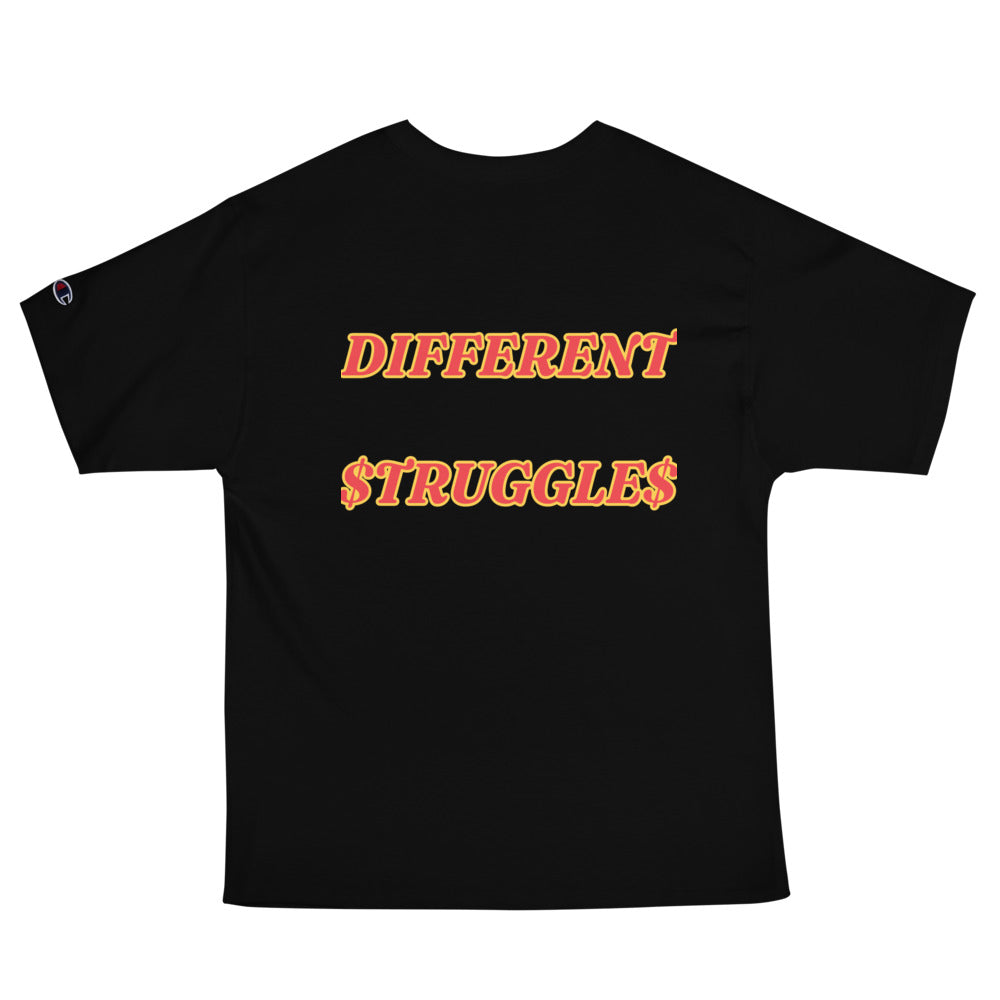 Same Goals Different Struggles Men's Champion T-Shirt