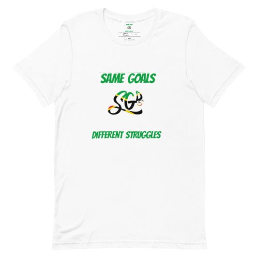 Same Goals Different Struggles  Men’s t-shirt