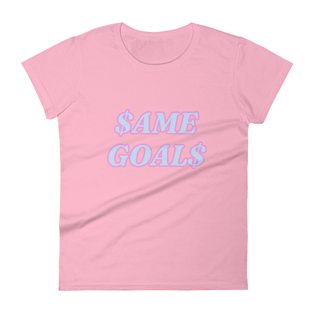 Same Goals Different Struggles Women’s  t-shirt
