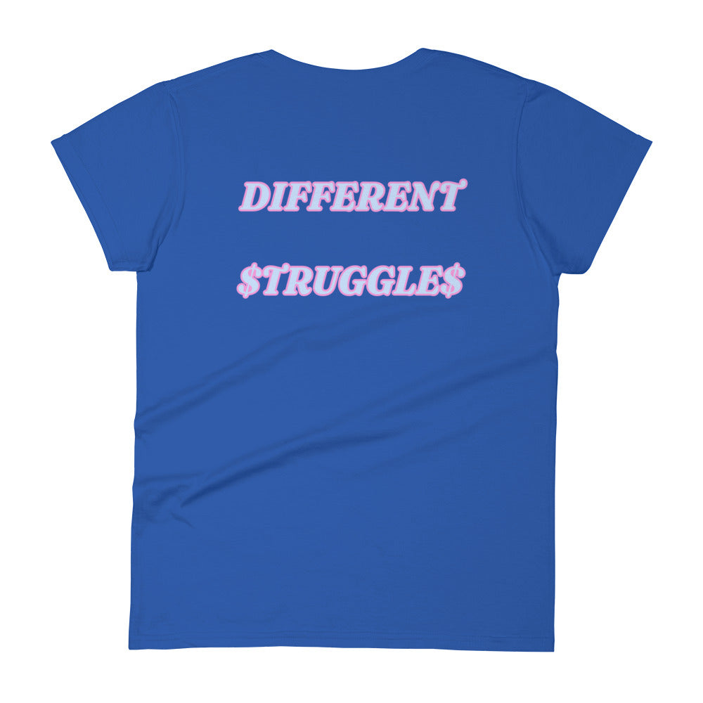 Same Goals Different Struggles Women’s  t-shirt